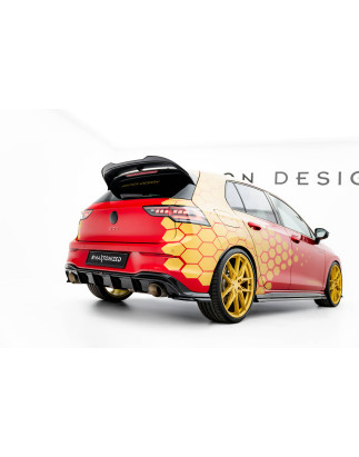 Splitters Set V.1 Volkswagen Golf GTI Clubsport Mk8 Facelift (Cod. M-VW-GO-8F-GTI-CS-SET1)