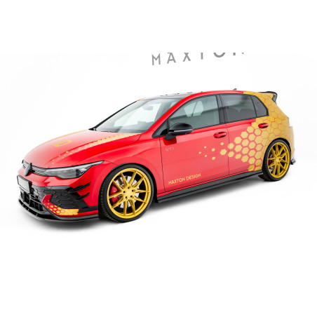 Splitters Set V.2 Volkswagen Golf GTI Clubsport Mk8 Facelift (Cod. M-VW-GO-8F-GTI-CS-SET2)