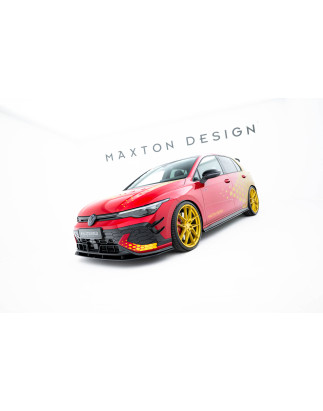 SPLITTER ANTERIORE street pro Volkswagen Golf GTI Clubsport Mk8 Facelift (Cod. M-VWGO8FGTICSCNC-FD1B
