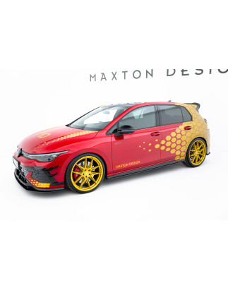 Diffusori minigonne street pro Volkswagen Golf GTI Clubsport Mk8 Facelift (Cod. M-VWGO8GTICNC-SD1BRB
