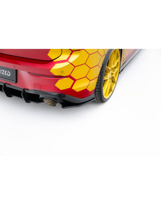 Splitters posteriori laterali Street Pro Volkswagen Golf GTI Clubsport Mk8 Facelift (Cod. M-VWGO8GT