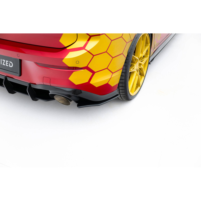 Splitters posteriori laterali Street Pro  Volkswagen Golf GTI Clubsport Mk8 Facelift (Cod. M-VWGO8GT