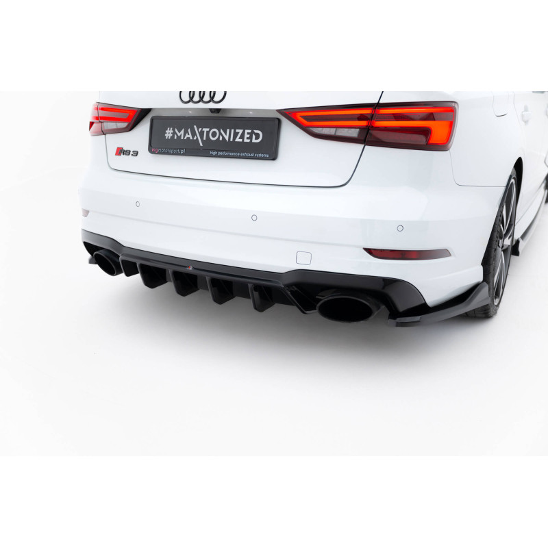 Sottoparaurti posteriore V.2 Audi RS3 berlina 8V Facelift (Cod. M-AU-RS3-8VF-S-RS2G)