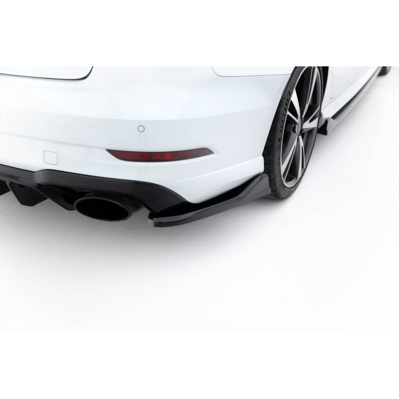 Splitters posteriori laterali V.5 Audi RS3 berlina 8V Facelift (Cod. M-AU-RS3-8VF-S-RSD5G)
