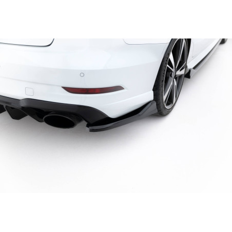 Splitters posteriori laterali V.5 Audi RS3 berlina 8V Facelift (Cod. M-AU-RS3-8VF-S-RSD5G)