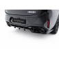 Splitter posteriore (con barre verticali) V.2 BMW X4 M-Pack G02 Facelift (Cod. M-BM-X4-02F-MPACK-RD2