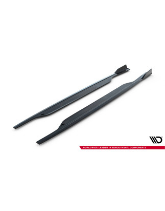 Diffusori minigonne V.2 Audi A6 / A6 C7 S-line/ S6 C7 Facelift (Cod. M-AU-A6-C7F-SLINE-SD2G)