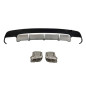 Diffusore Posteriore Mercedes CLA W117 2013-2018 4P/SW Look A45 (Cod. E-TCM0210)