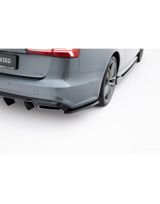 Splitters posteriori laterali V.3 Audi S6 / A6 S-Line / A6 C7 FL  (Cod. M-AU-A6-C7F-SLINE-RSD1G)