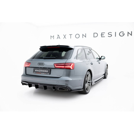 Splitters posteriori laterali V.3 Audi S6 / A6 S-Line / A6 C7 FL  (Cod. M-AU-A6-C7F-SLINE-RSD1G)