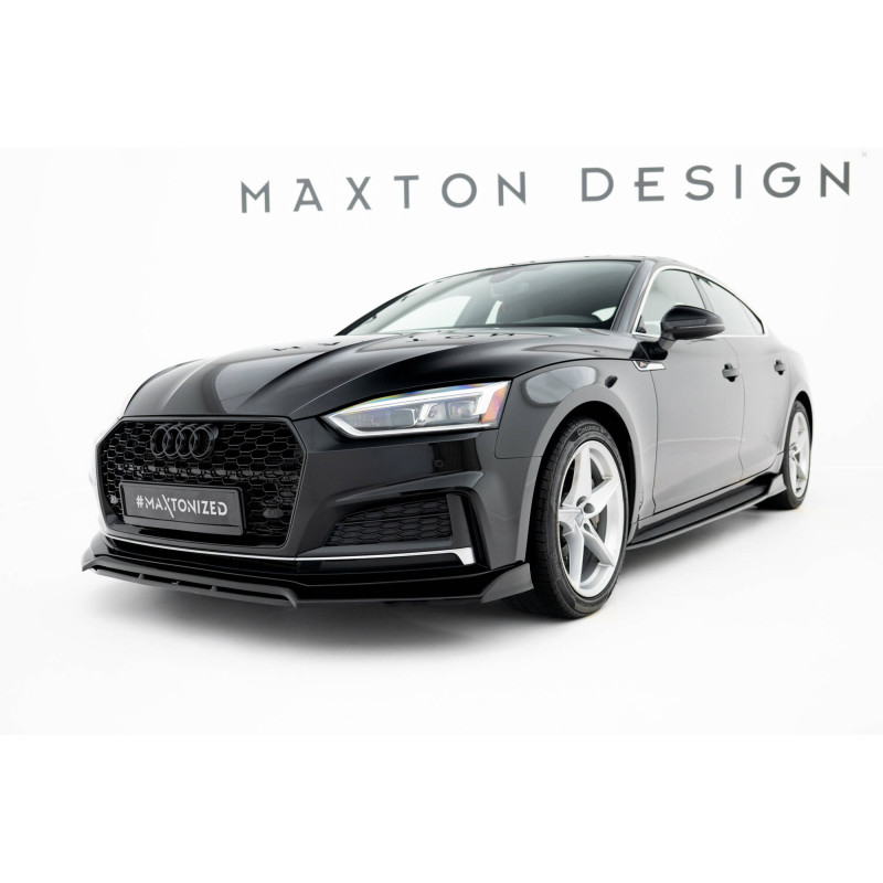 SPLITTER ANTERIORE Audi S5 / A5 S-Line Coupe / Sportback F5 (Cod. M-AU-S5-2-FD1G+FD1RG)