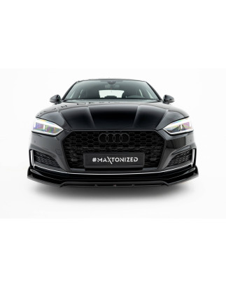 SPLITTER ANTERIORE Audi S5 / A5 S-Line Coupe / Sportback F5 (Cod. M-AU-S5-2-FD1G+FD1RG)