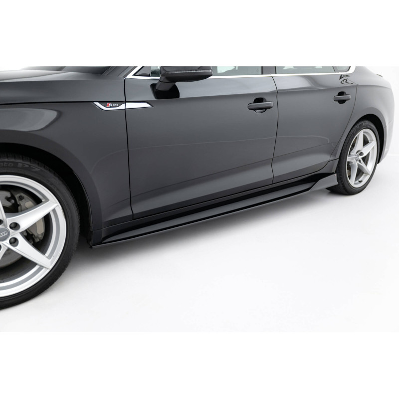 Diffusori minigonne Audi S5 / A5 S-Line Sportback F5 (Cod. M-AU-S5-2-SB-SD1G)