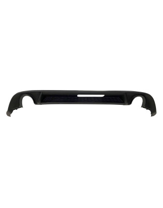 Diffusore Posteriore Volkswagen Golf 7.5 look GTI 2 Scarico (Cod. E-TCW6011)