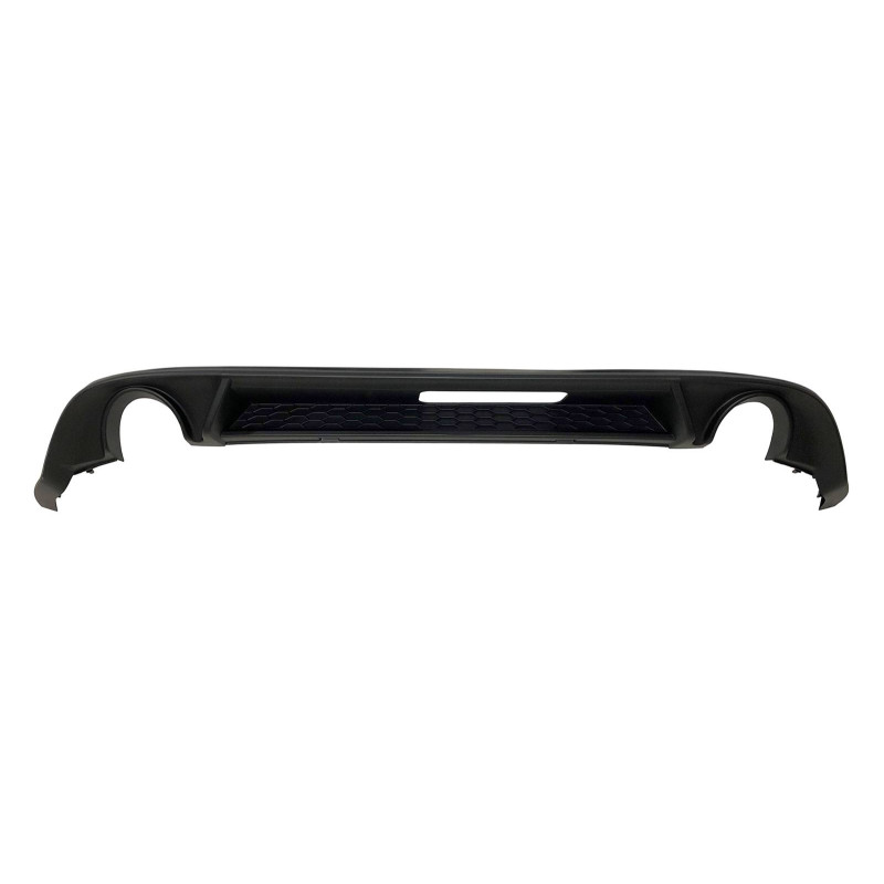 Diffusore Posteriore Volkswagen Golf 7.5 look GTI 2 Scarico (Cod. E-TCW6011)