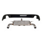 Diffusore Posteriore Volkswagen Golf 7.5 look GTI Scarico (Cod. E-TCW60110093)