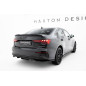Splitter posteriore (con barre verticali) Audi A3 berlina 8Y (Cod. M-AU-A3-8Y-S-RD1G+RD2G)