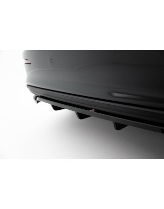 Splitter posteriore (con barre verticali) Audi A3 berlina 8Y (Cod. M-AU-A3-8Y-S-RD1G+RD2G)