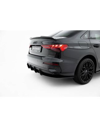 DIFFUSORE POSTERIORE street pro Audi A3 berlina 8Y (Cod. M-AUA38YSCNC-RS1B+BRBI)