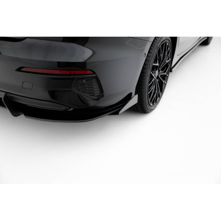 DIFFUSORE POSTERIORE street pro + Flaps Audi A3 berlina 8Y (Cod. M-AUA38YSCNC-RS1B+RSF1G)