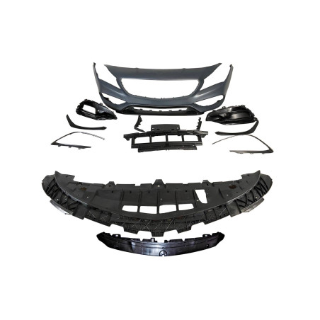 Paraurti Anteriore Mercedes W117 13-15 4P / SW Look AMG A45 (Cod. E-TCM0197ESM000)