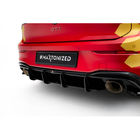 DIFFUSORE POSTERIORE street pro V.1 Volkswagen Golf GTI Clubsport Mk8 Facelift (Cod. M-VWGO8FGTICSCN