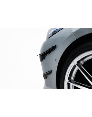 paraurti anteriore Wings (Canards) BMW M135i F70 (Cod. M-BM-1-M135-F70-CAN1)