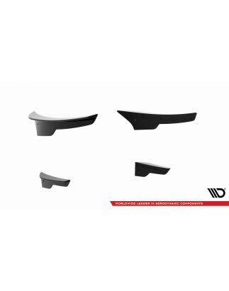 paraurti anteriore Wings (Canards) BMW M135i F70 (Cod. M-BM-1-M135-F70-CAN1)