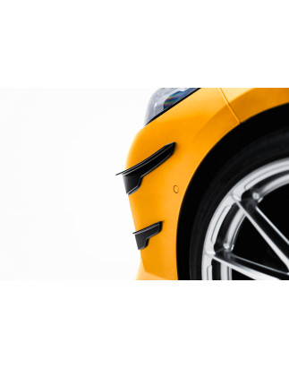 paraurti anteriore Wings (Canards) BMW M135i F70 (Cod. M-BM-1-M135-F70-CAN1)