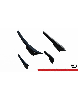 paraurti anteriore Wings (Canards) BMW M135i F70 (Cod. M-BM-1-M135-F70-CAN1)