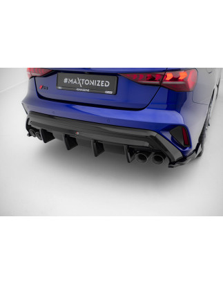 Sottoparaurti posteriore Audi S3 berlina 8Y Facelift (Cod. M-AU-S3-8YF-S-RS1G-SOO_OO)