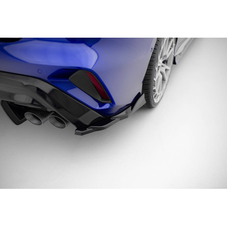 Splitters posteriori laterali V.4 Audi S3 berlina 8Y Facelift (Cod. M-AU-S3-8YF-S-RSD4G)