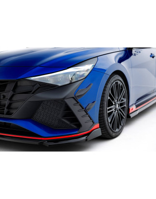 paraurti anteriore Wings (Canards) Hyundai Elantra N Mk7 (Cod. M-HY-EL-7-N-CAN1)