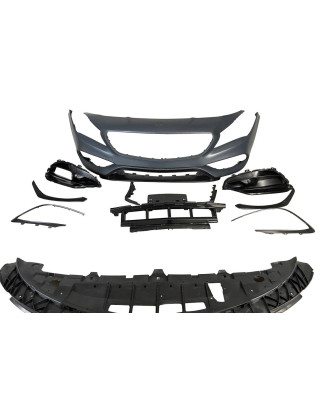 Paraurti Anteriore Mercedes W117 16-18 4P / SW Look AMG A45 (Cod. E-TCM0197)