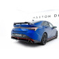 Splitter centrale posteriore (con barre verticali) Hyundai Elantra N Mk7 (Cod. M-HY-EL-7-N-RD1G+RD2G