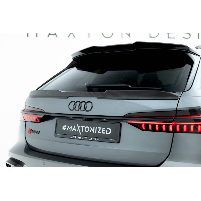 Spoiler portellone in fibra di carbonio (Lower) Audi RS6 C8 / C8 Facelift (Cod. M-CF-AU-RS6-C8-H2-24