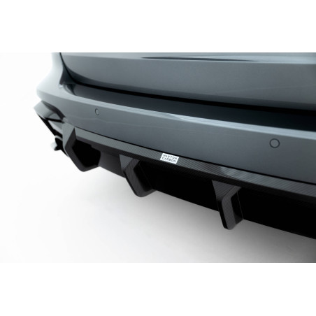  Diffusore posteriore in fibra di carbonio Audi RS6 C8 / C8 Facelift (version without towbar) (Cod. 