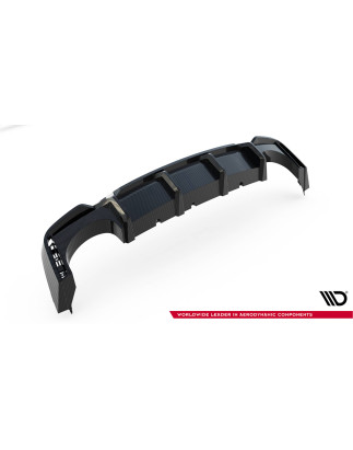  Diffusore posteriore in fibra di carbonio Audi RS6 C8 / C8 Facelift (version without towbar) (Cod. 