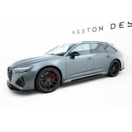 Splitters set in carbonio Audi RS6 C8 / C8 Facelift (Cod. M-CF-AU-RS6-C8-SET)