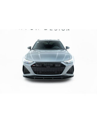 Splitters set in carbonio Audi RS6 C8 / C8 Facelift (Cod. M-CF-AU-RS6-C8-SET)