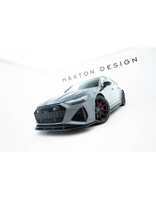 Splitters set in carbonio Audi RS6 C8 / C8 Facelift (Cod. M-CF-AU-RS6-C8-SET)