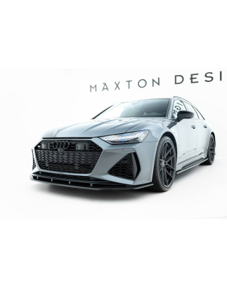 Splitters set in carbonio Audi RS6 C8 / C8 Facelift (Cod. M-CF-AU-RS6-C8-SET)