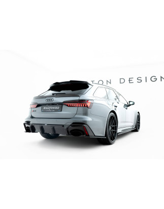 Splitters set in carbonio Audi RS6 C8 / C8 Facelift (Cod. M-CF-AU-RS6-C8-SET)