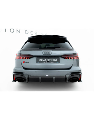 Splitters set in carbonio Audi RS6 C8 / C8 Facelift (Cod. M-CF-AU-RS6-C8-SET)