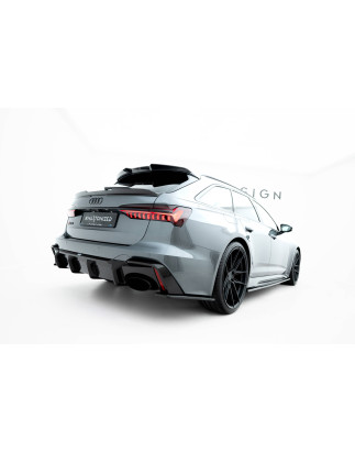 Splitters set in carbonio Audi RS6 C8 / C8 Facelift (Cod. M-CF-AU-RS6-C8-SET)