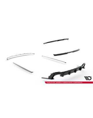 Splitters set in carbonio Audi RS6 C8 / C8 Facelift (Cod. M-CF-AU-RS6-C8-SET)