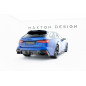  Diffusore posteriore in fibra di carbonio Audi RS6 C8  (version with towbar) (Cod. M-CF-AU-RS6-C8-R