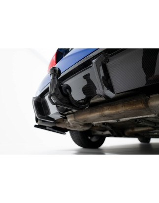  Diffusore posteriore in fibra di carbonio Audi RS6 C8  (version with towbar) (Cod. M-CF-AU-RS6-C8-R