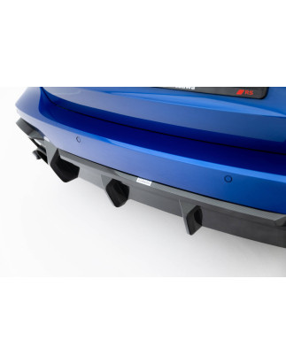  Diffusore posteriore in fibra di carbonio Audi RS6 C8  (version with towbar) (Cod. M-CF-AU-RS6-C8-R
