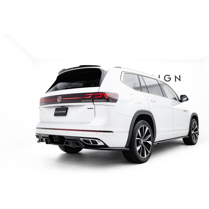 Splitter posteriore (con barre verticali) Volkswagen Atlas R-Line Mk1 Facelift 2 (Cod. M-VW-AT-1F-RL
